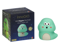 InnoGIO Silikonowa lampka nocna WIGGLES THE SNAIL - 1537904 - zdjęcie 2